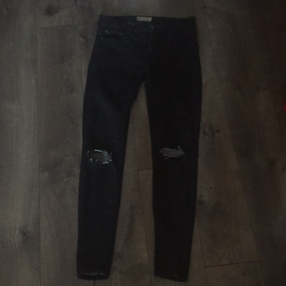 Free People Black jeans